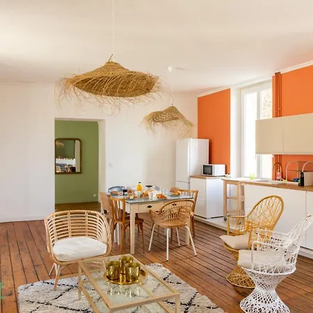 Coulmiers Bleu - Gare Sncf A 5 Min, Atypique & Confort נאנט