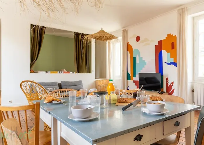 Coulmiers Bleu - Gare Sncf A 5 Min, Atypique & Confort ナント