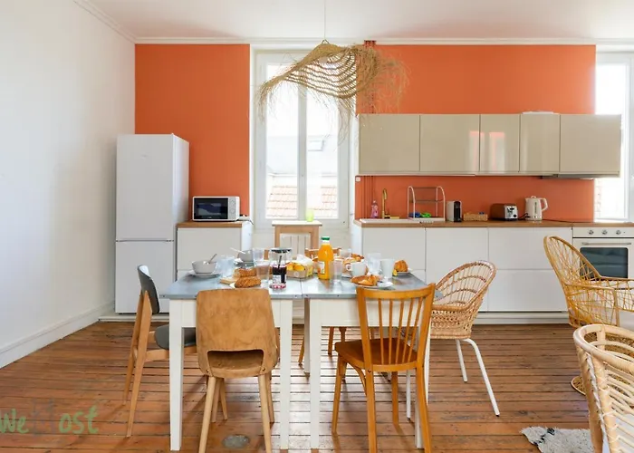 Coulmiers Bleu - Gare Sncf A 5 Min, Atypique & Confort アパート *